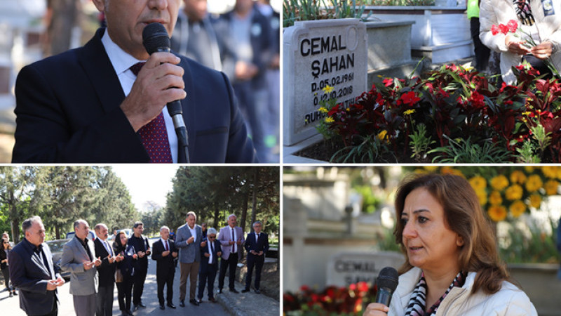 MERHUM CEMAL ŞAHAN’IN HATIRASI, KARTAL’DA YAŞAMAYA DEVAM EDİYOR